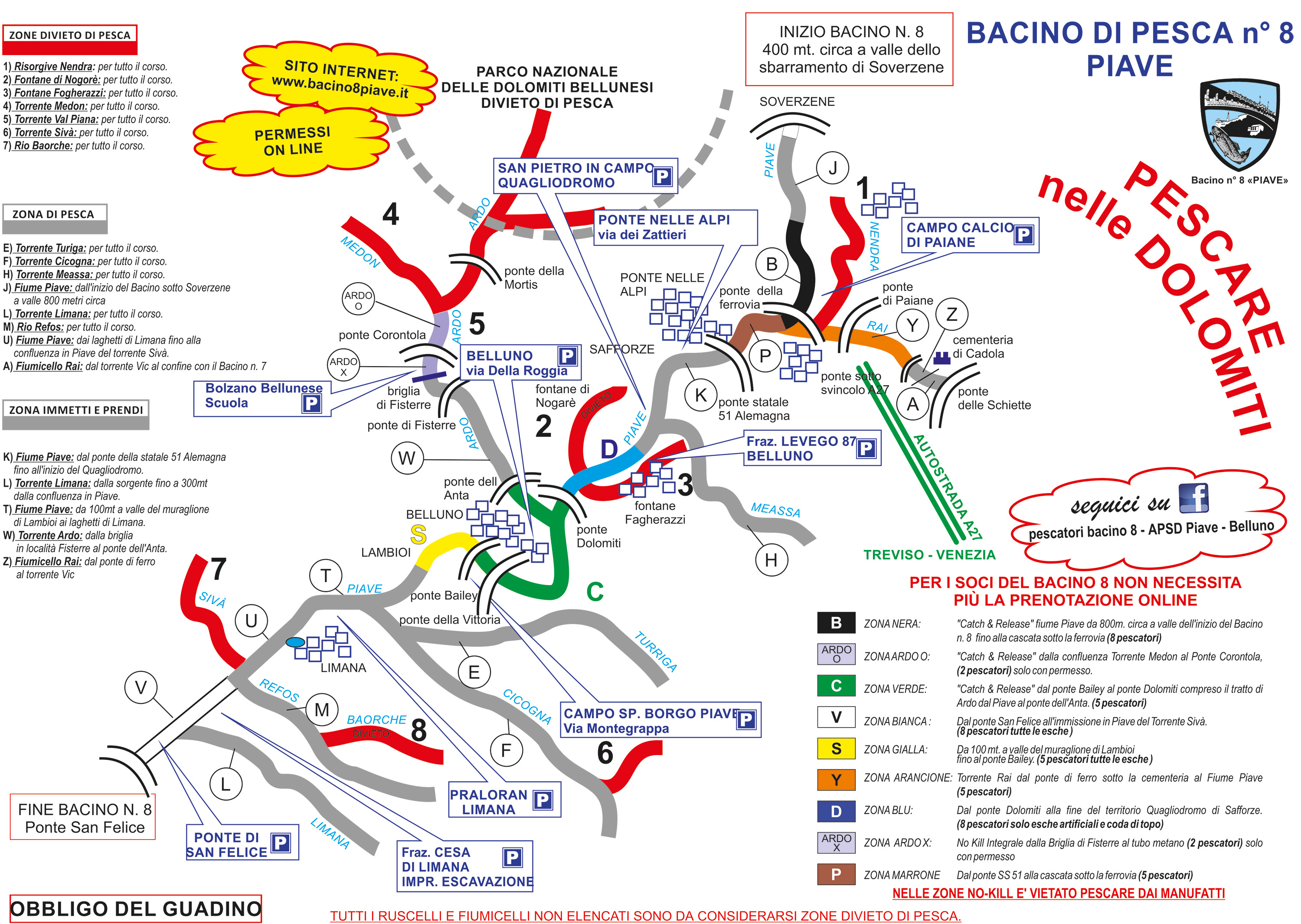 Mappa Bacino 8